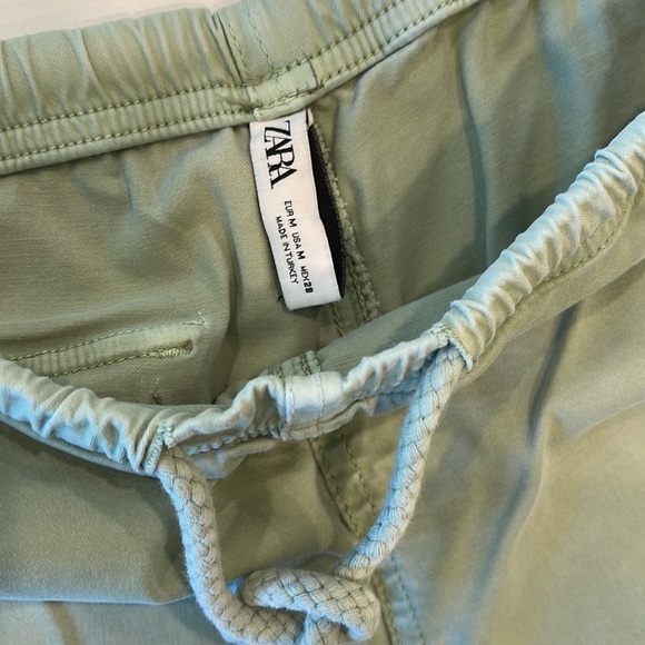 Zara Size: M  straight leg sage colored pants - Picture 3 of 4